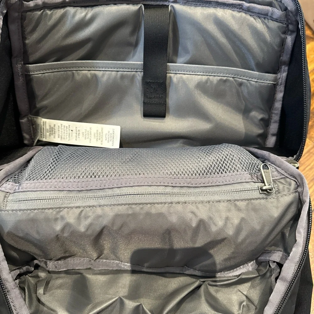 Patagonia Black and Dark Gray Backpack